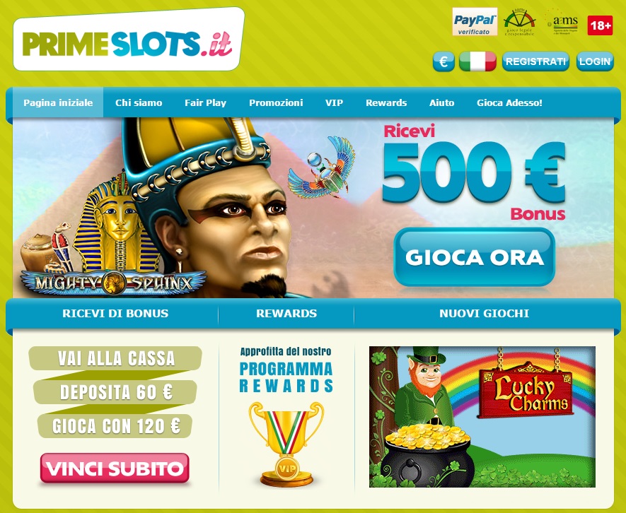 casinò online prime slots