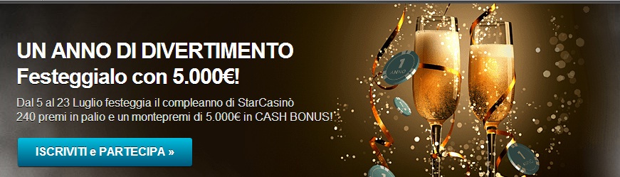 starcasinò anniversario