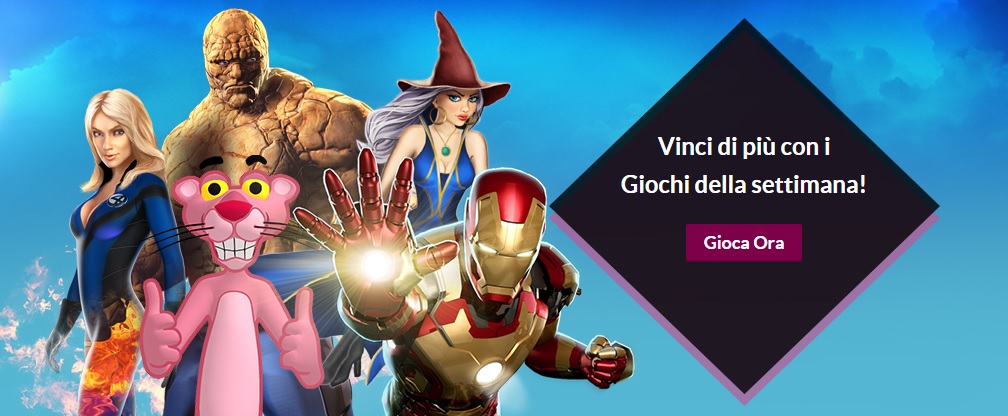 Vinci di più con i Giochi della Settimana di CasinoPlanet! giochi della settimana casinoplanet