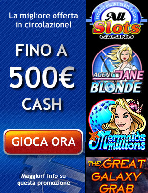 Le meraviglie di Hollywood su All Slots Casinò