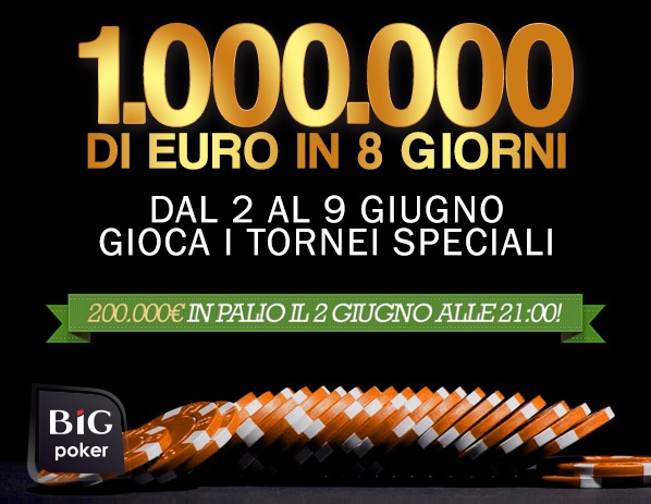 tornei big poker
